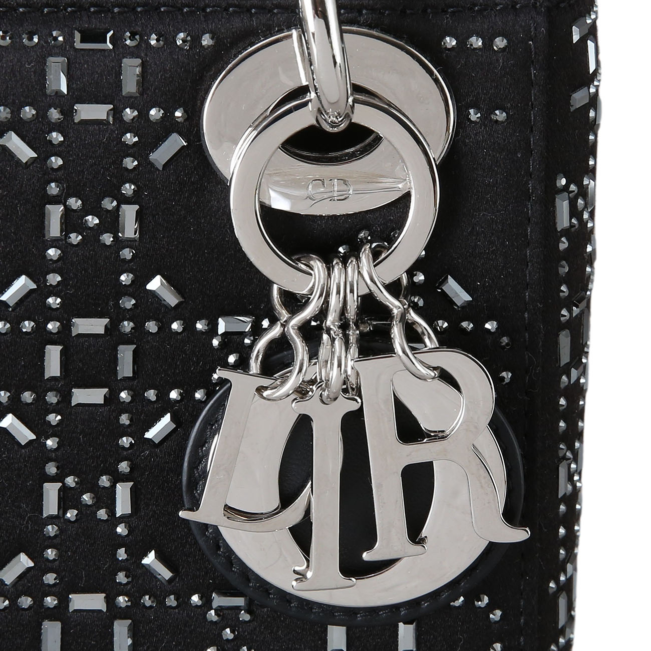 CHRISTIAN DIOR(USED)크리스찬디올 레이디디올 새틴 미니 백